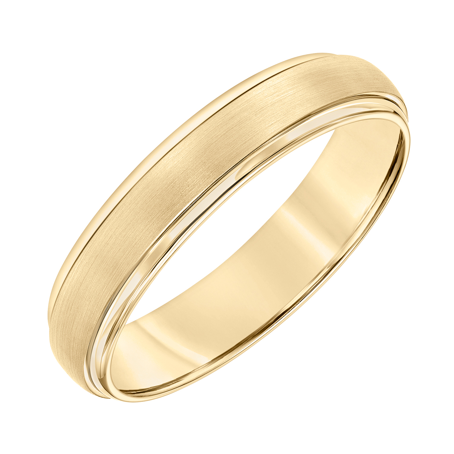 The Rough Edge Band 14K Yellow Gold