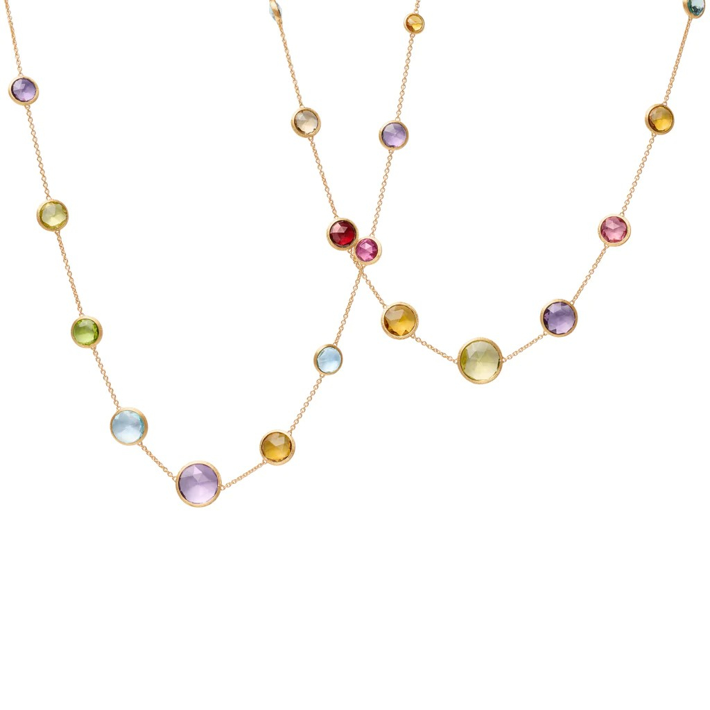 Double Gemstone necklace – klei.store