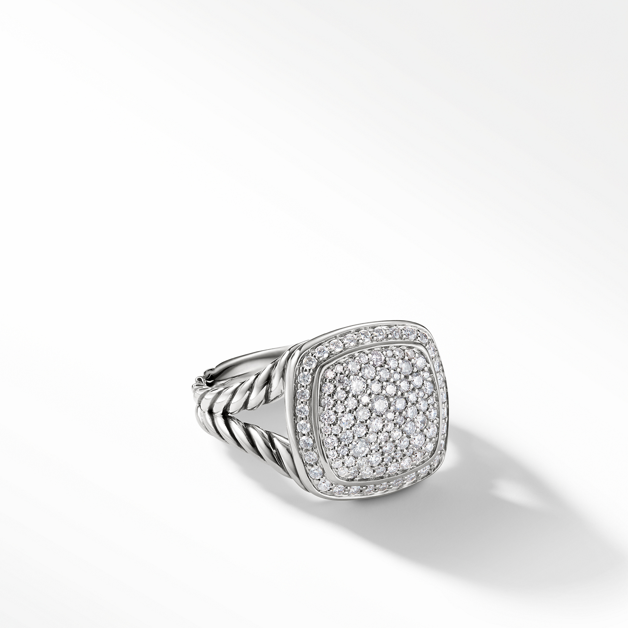 David yurman women's deals petite albion ring diamonds