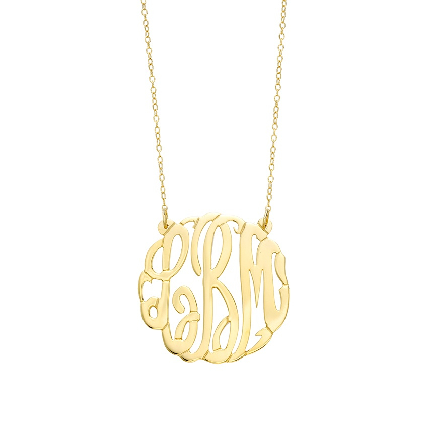 Initial Bracelet Monogram Bracelet GOLD Letter J Script Alphabet Jewelry  Name