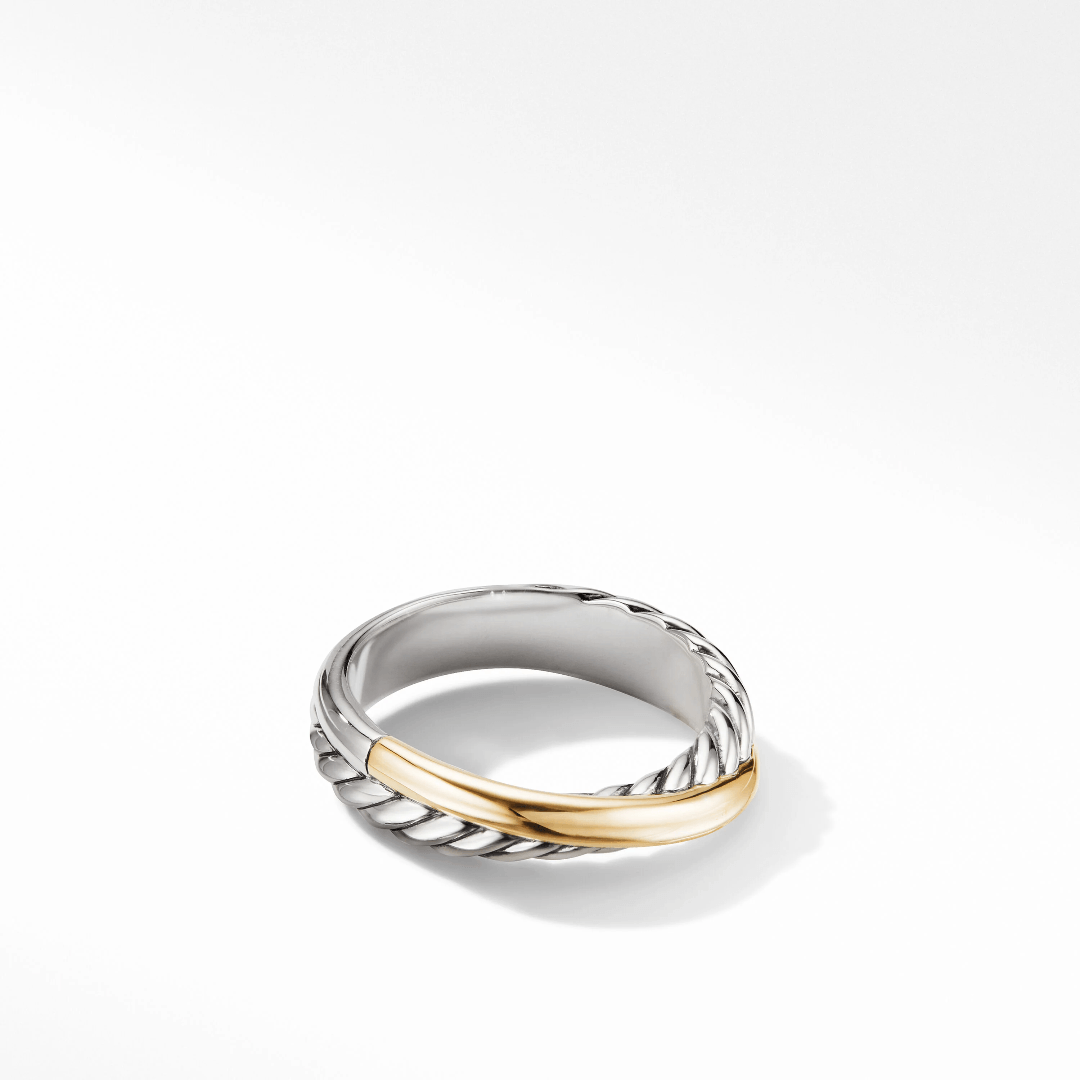 David yurman gold clearance and silver ring